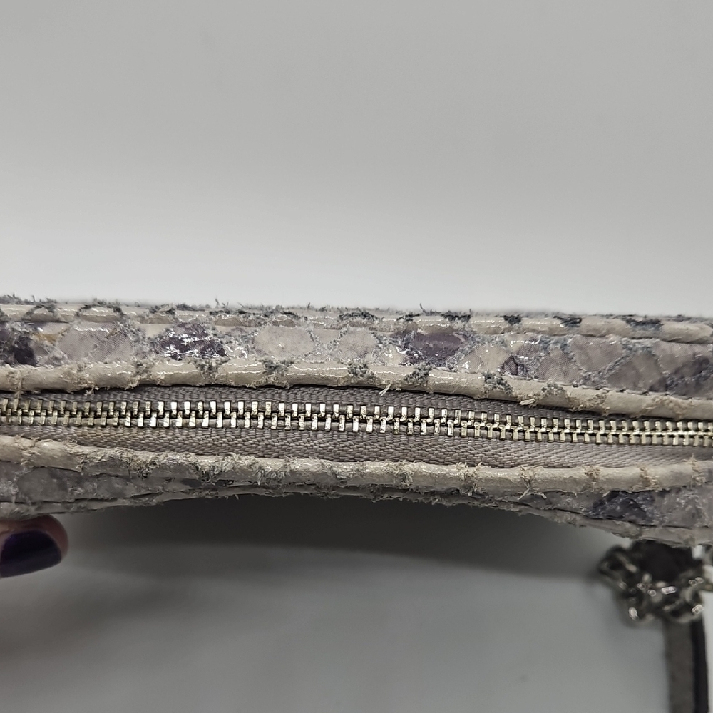 Michael Kors Python Pattern Crossbody Bag - Cream… - image 5